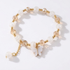 Grace White Butterfly Bracelet