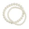 Pearlux Pearl Bracelet Duo Set
